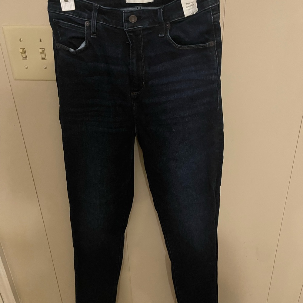 Abercrombie & Fitch Dark Skinny Jeans